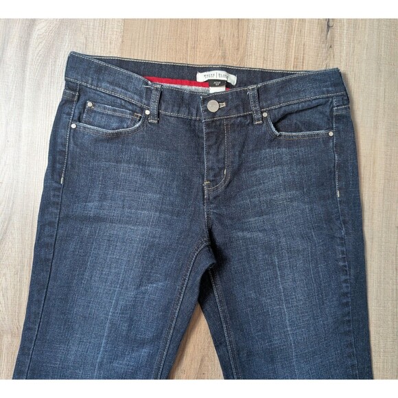 White House Black Market Size 6 Short Flare Noir Floral Embroidered Whimsigoth - Picture 3 of 12